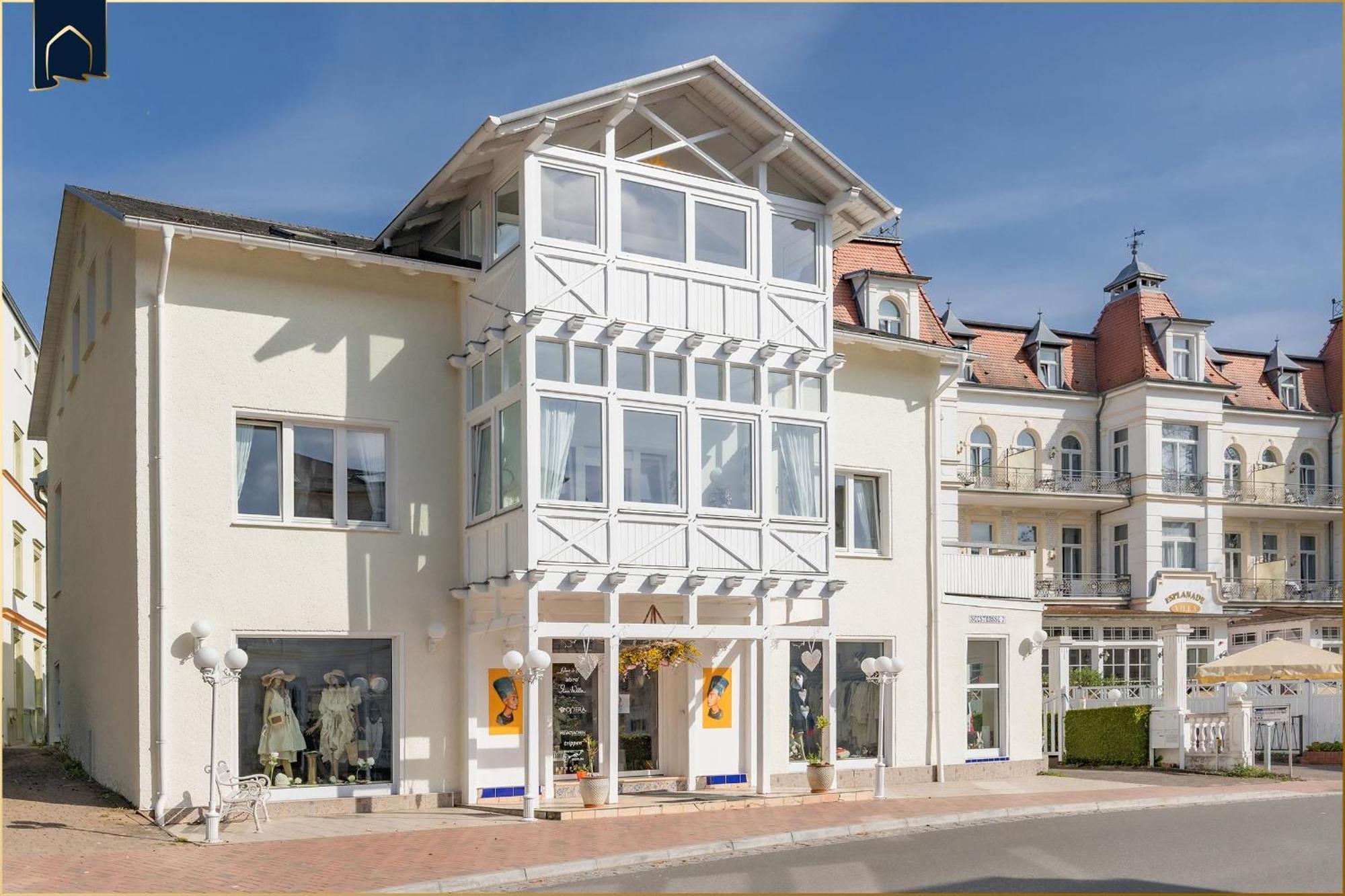 Haus Mertin Whg 2 Seewind Heringsdorf Zewnętrze zdjęcie