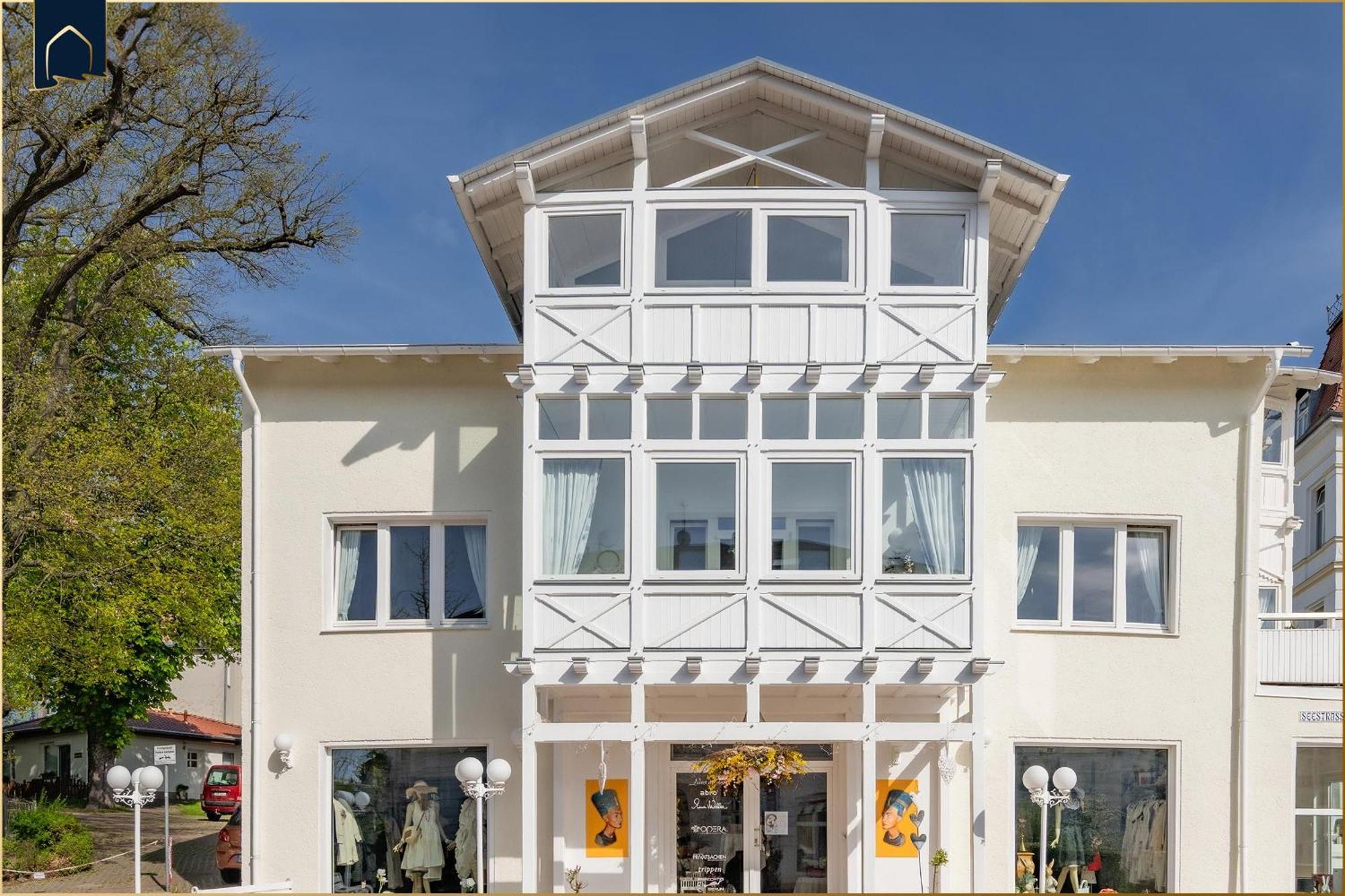 Haus Mertin Whg 2 Seewind Heringsdorf Zewnętrze zdjęcie